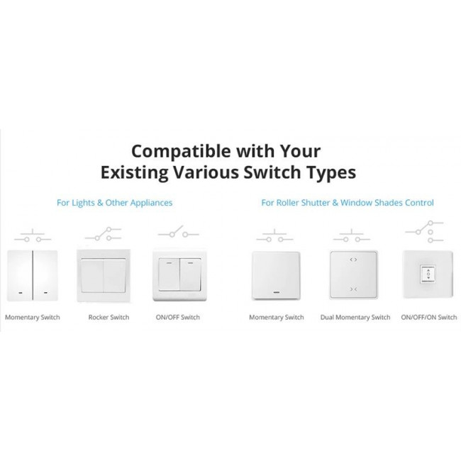 SONOFF SMART ΔΙΑΚΟΠΤΗΣ ΔΙΠΛΟΣ WI-FI DUALR3 LITE