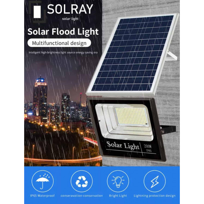 ΠΡΟΒΟΛΕΑΣ LED 25W ΜΕ ΗΛΙΑΚΟ ΠΑΝΕΛ