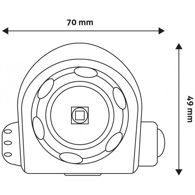 ΦΑΚΟΣ KEΦΑΛΗΣ Entac Headlight 5w 600 lumen