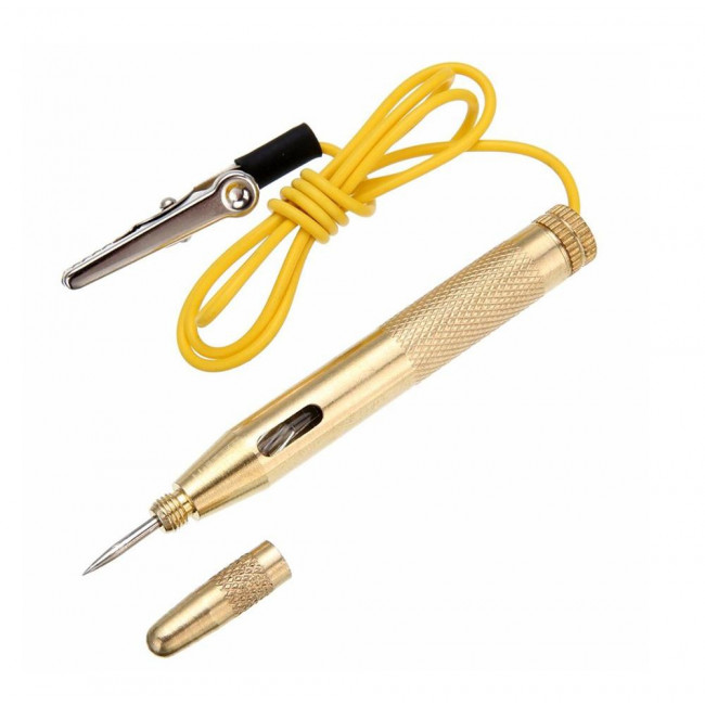 ΔΟΚΙΜΑΣΤΙΚΟ ΚΑΤΣΑΒΙΔΙ ΤΑΣΕΩΣ ΜΕΤΑΛΛΙΚΟ ΕΠΙΧΡΥΣΟ 6-12V