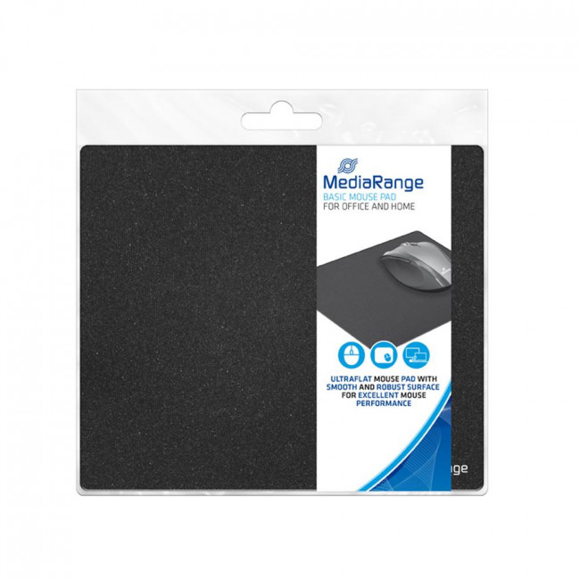 MROS 251 MOUSE PAD MEDIARANGE ΜΑΥΡΟ