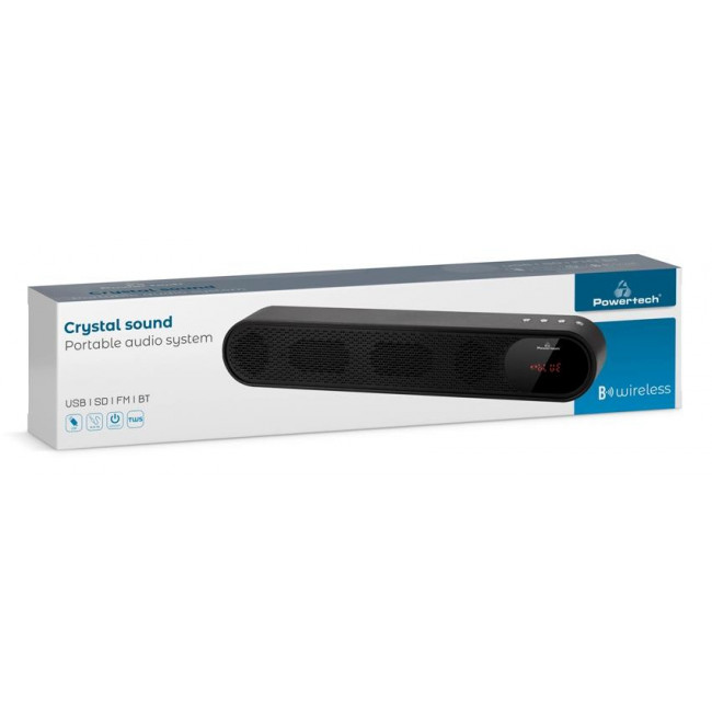 PT 986 ΗΧΕΙΟ SOUNDBAR BLUETOOTH 2X5W RMS POWERTECH