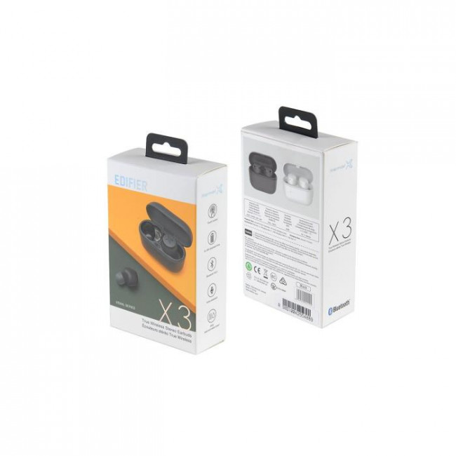 X3 LITE BLUETOOTH HANDSFREE ΓΚΡΙ TWS EDIFIER
