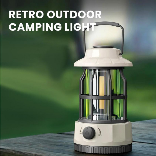 SP 801 B ΦΑΝΑΡΙ ΝΥΚΤΟΣ ME LED CAMPING ΛΕΥΚΟ