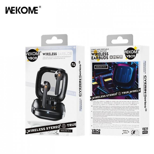 VB 09  BLUETOOTH HANDSFREE PLUG ΜΕ ΘΗΚΗ ΦΟΡΤΙΣΗΣ ΜΑΥΡΑ