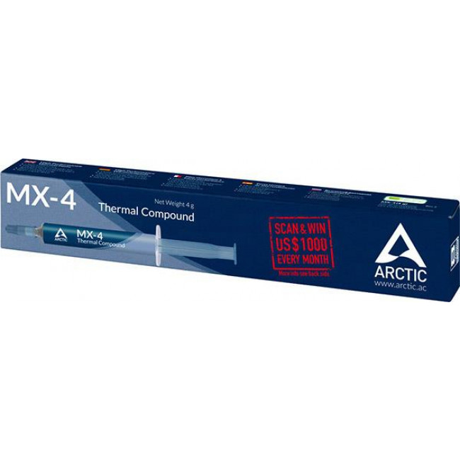 ΘΕΡΜΟAΓΩΓΙΜΗ ΠΑΣΤΑ 4gr ΑΣΗΜΙ ARCTIC MX-4