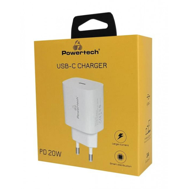 PT 1091 ΤΡΟΦΟΔΟΤΙΚΟ PD 220V ΣΕ USB TYPE C 20W ΤΑΧΥΦΟΡΤΙΣΤΗΣ
