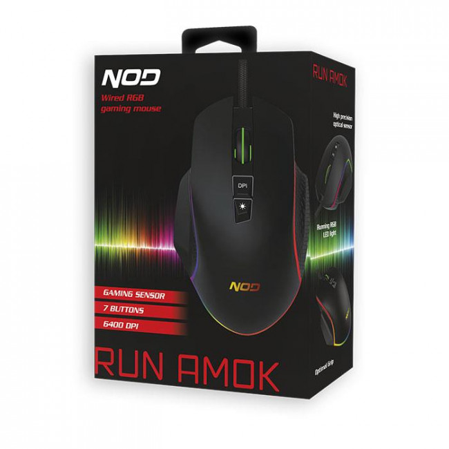 NOD RUN AMOK WIRED 7D ΠΟΝΤΙΚΙ ΕΝΣΥΡΜATO GAMING RGB NOD