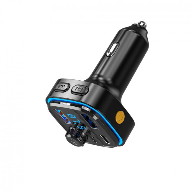 FM TRANSMITTER ΓΙΑ ΑΥΤΟΚΙΝΗΤΟ ΨΗΦΙΑΚΗ ΟΘΟΝΗ BT+ QC3.0 BCC08 XO