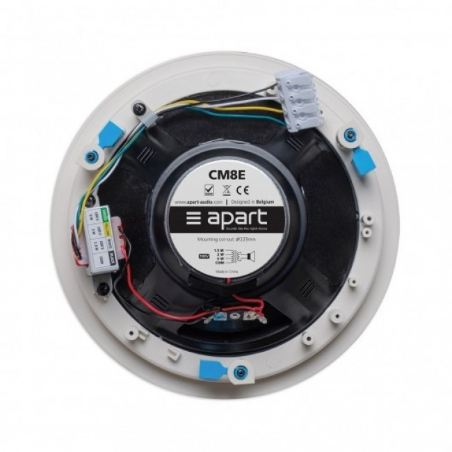 CM8E  HXEIO ΟΡΟΦΗΣ 8" ΛΕΥΚΟ 6W 100V