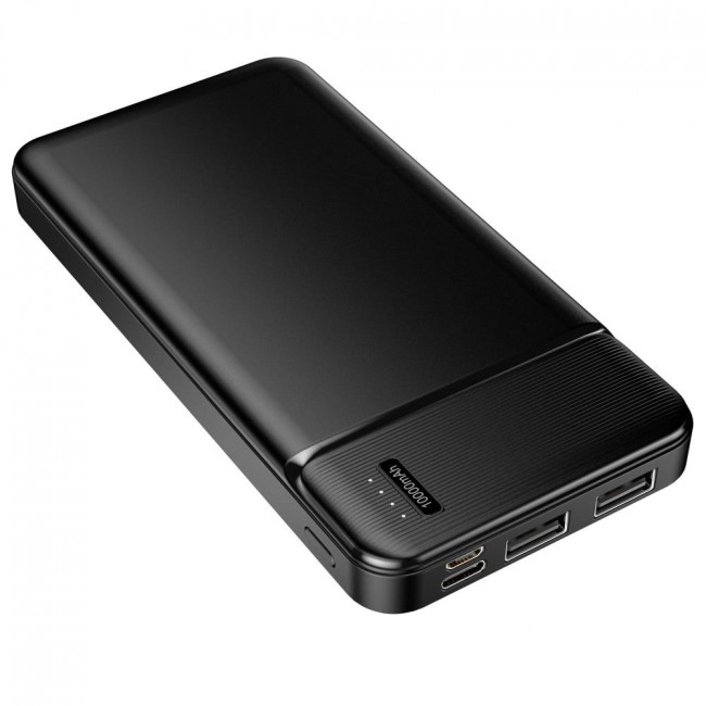 POWER BANK 10000mAh 2xUSB MAXLIFE MXPB-01 ΜΑΥΡΟ