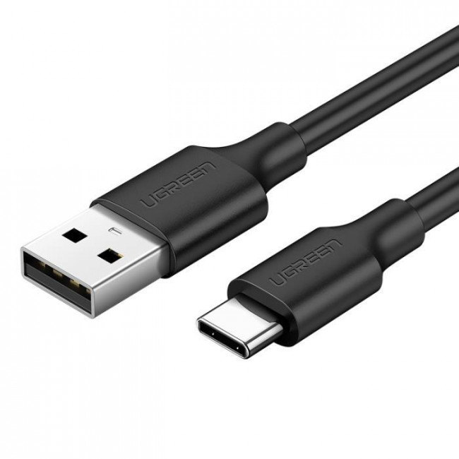 USB 2.0 A - USB TYPE C 3A ΚΑΛΩΔΙΟ ΝΙΚΕΛ 2M UGREEN US287 ΜΑΥΡΟ