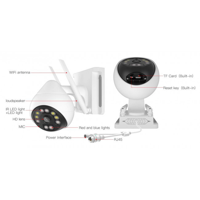 VSTARCAM IP ΚΑΜΕΡΑ WIFI CS69 3MP IP66