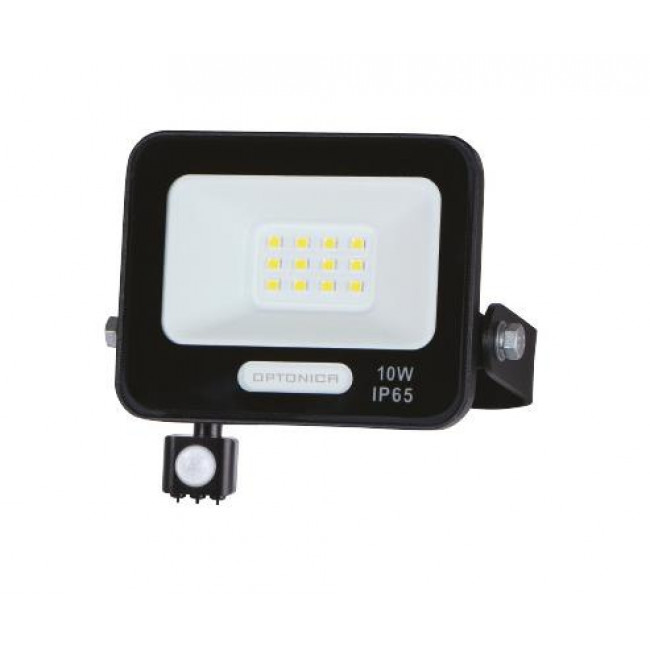ΠΡΟΒΟΛΕΑΣ LED 10W 220V ΜΕ ΑΙΣΘΗΤΗΡΑ IP65 4000k SLIM