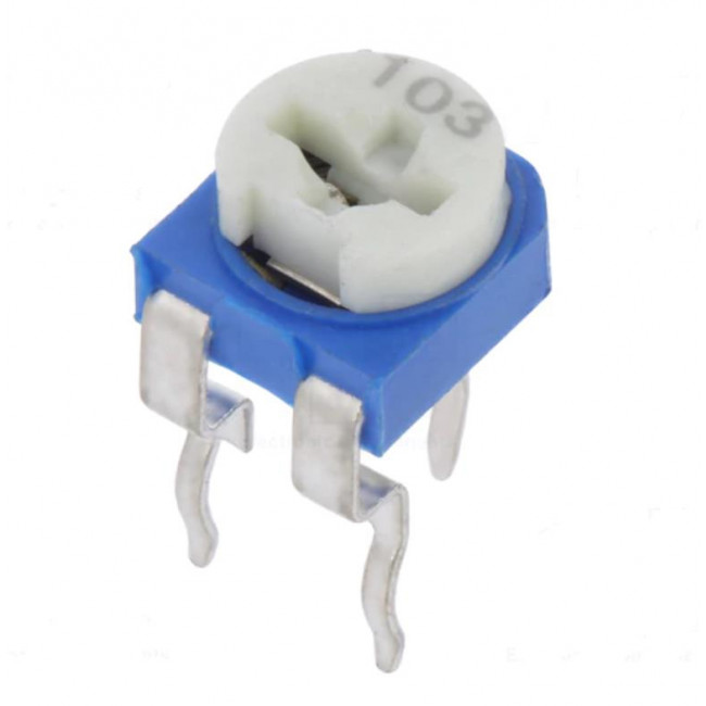 10ΚΩ ΤΡΙΜΜΕΡ ΜΙNIATΟΥΡΑ ΚΛΕΙΣΤΟ ΟΡΙΖΟΝΤΙΟ RKT6V