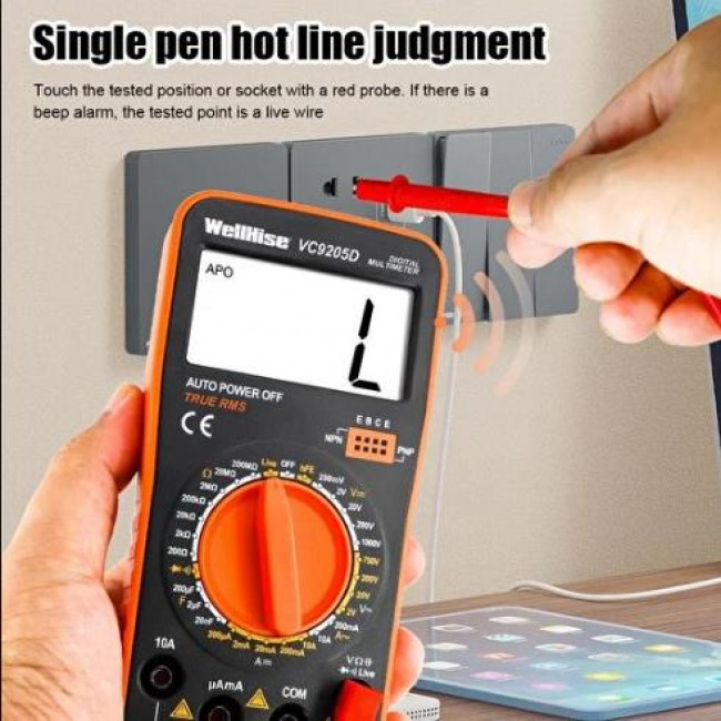 VICTOR 9205D ΨΗΦΙΑΚΟ ΠΟΛΥΜΕΤΡΟ ΑΚΡΙΒΕΙΑΣ