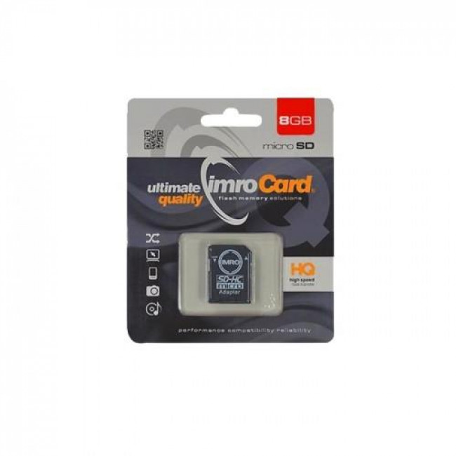 ΚΑΡΤΑ ΜΝΗΜΗΣ MICRO SD 8GB CLASS 10 IMRO
