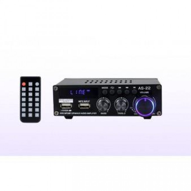 AS 22 ΜΙΝΙ ΕΝΙΣΧΥΤΗΣ ΗΧΟΥ 45W MP3/BT/FM/AUX