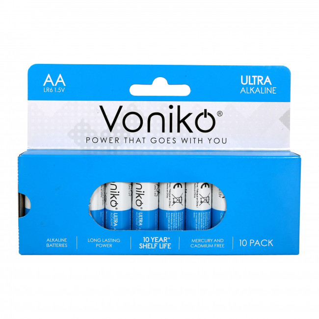 LR03 AA ΜΠΑΤAPIΕΣ ΑΛΚΑΛΙΚΕΣ VONIKO ΔΕΚΑΔΑ