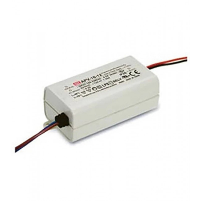 TΡΟΦΟΔΟΤΙΚΟ LED 24V 0.67A 16.08W IP42 APV-16-24 MEAN WELL
