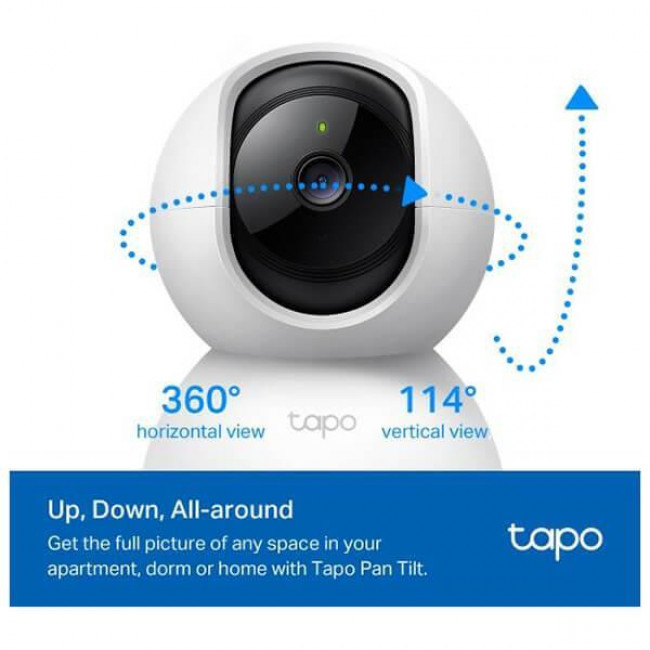 C 200C TAPO IP ΚΑΜΕΡΑ PTZ ΕΣΩΤΕΡΙΚΟΥ ΧΩΡΟΥ 1080P HD