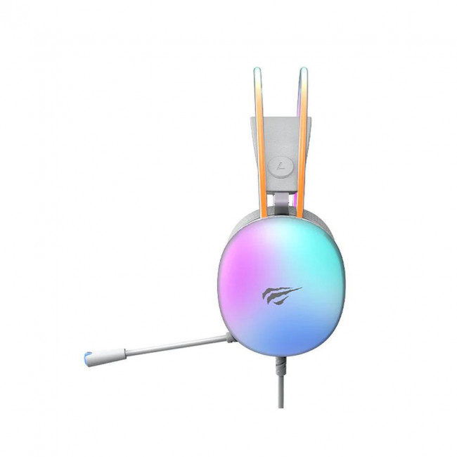 H 2037D ΑΚΟΥΣΤΙΚΑ GAMING ΜΕ ΜΙΚΡΟΦΩΝΟ HAVIT ΛΕΥΚΟ