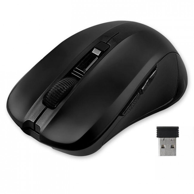 BNH-09 ERGO ΑΣΥΡΜΑΤΟ ΠΟΝΤΙΚΙ ΟΠΤΙΚΟ 1600DPI ΑΘΟΡΥΒΟ INNOVATOR ΜΑΥΡΟ