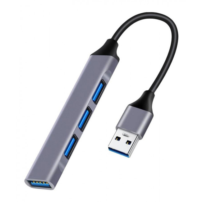 USB 3.0 HUB 1:4 4 ΘΥΡΩΝ 5Gbps ΜΑΥΡΟ PT-1114 POWERTECH