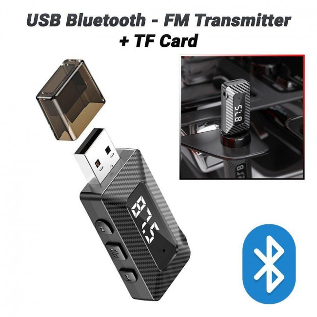 BCC 16 USB BLUETOOTH - FM TSANSMITTER+ TF CARD XO