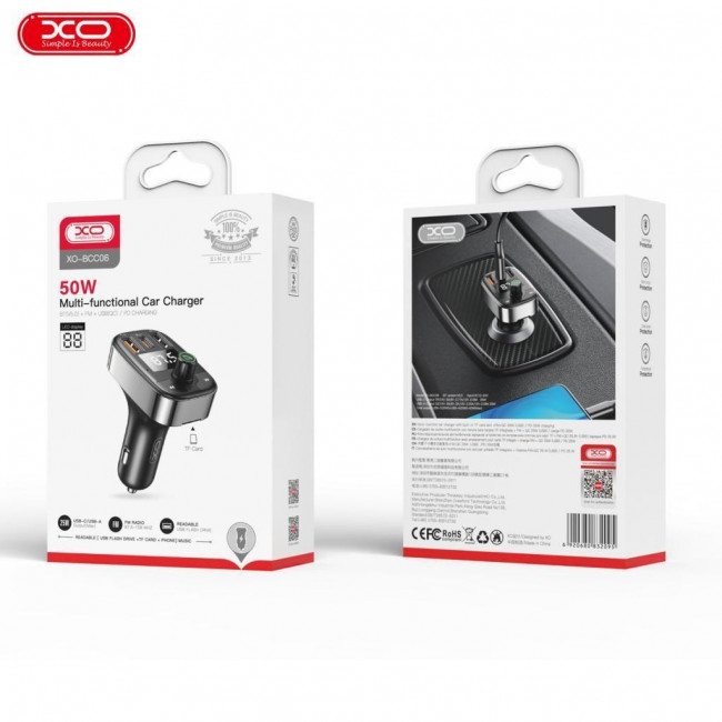BCC 16 USB BLUETOOTH - FM TSANSMITTER+ TF CARD XO