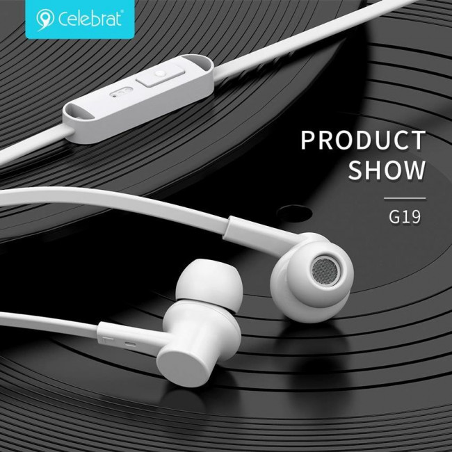 G19  HANDSFREE 1.2m ΛΕΥΚΟ CELEBRAT