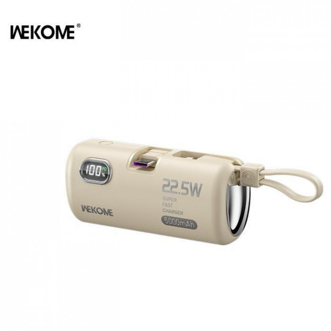 POWER BANK 5000mA  22.5W PDx2 WK ΜΠΕΖ WP-19