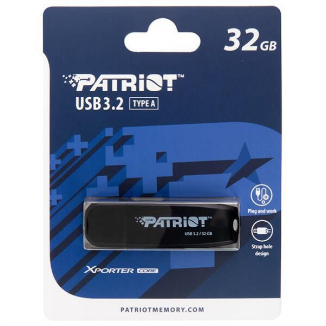 USB 3.2 FLASH DRIVE 32GB 80MB/s PATRIOT