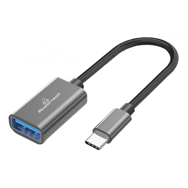 USB 3.0 A ΘΗΛΥΚΟ - USB TYPE C ΑΡΣΕΝΙΚΟ ΚΑΛΩΔΙΟ OTG  0.2m POWERTECH