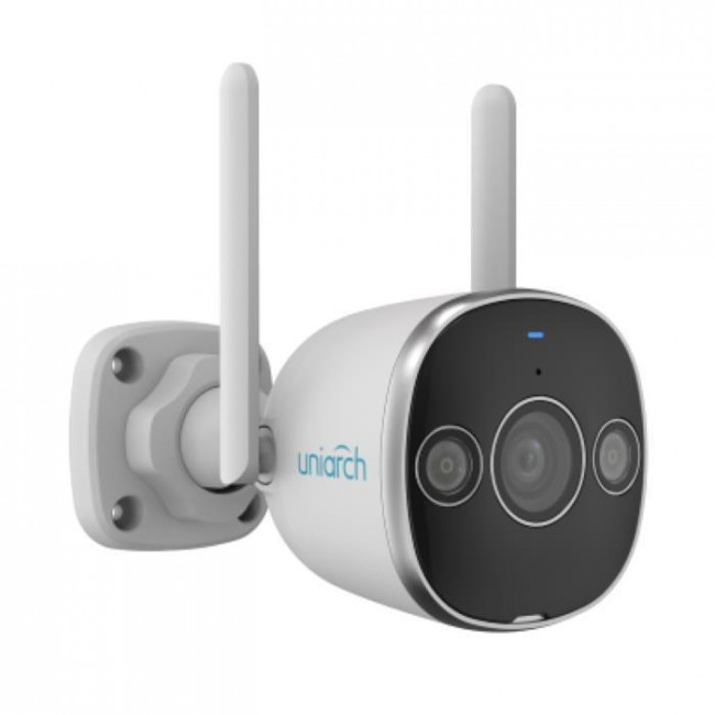 Uho-B2D-M3F3D IP ΚΑΜΕΡΑ WI-FI 3MP 2K UNIARCH ΛΕΥΚΗ