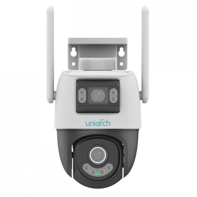 Uho-P2S-M33F34 IP ΚΑΜΕΡΑ WI-FI 3MP+3MP 2K UNIARCH ΛΕΥΚΗ