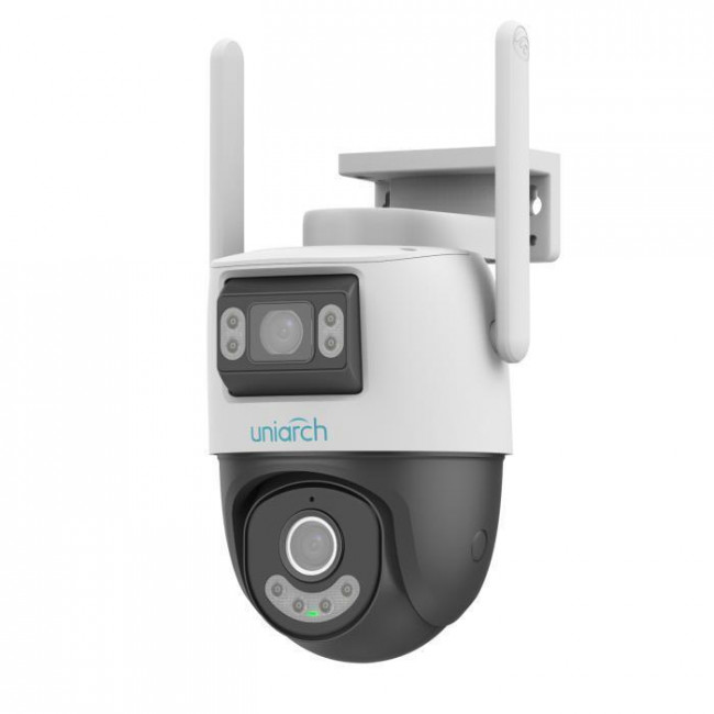 Uho-P2S-M33F34 IP ΚΑΜΕΡΑ WI-FI 3MP+3MP 2K UNIARCH ΛΕΥΚΗ
