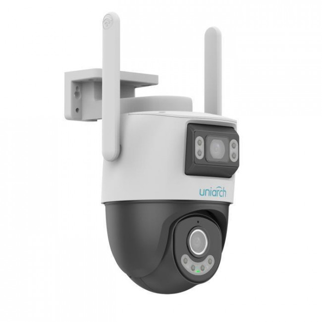 Uho-P2S-M33F34 IP ΚΑΜΕΡΑ WI-FI 3MP+3MP 2K UNIARCH ΛΕΥΚΗ