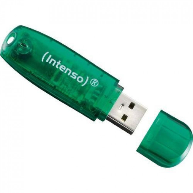 USB 2.0 ΜΝΗΜΗ 4GB ΜΠΛΕ INTENSO