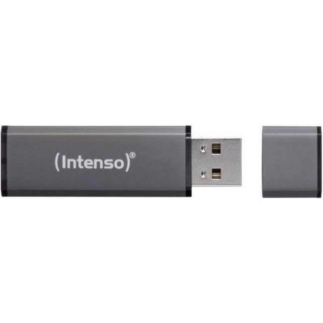 USB 2.0 ΜΝΗΜΗ 4GB ΜΑΥΡΟ INTENSO