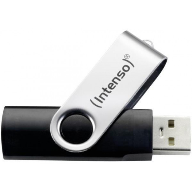 USB 2.0 ΜΝΗΜΗ 8GB ΜΑΥΡΟ INTENSO