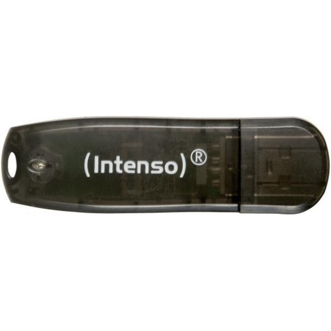 USB 2.0 ΜΝΗΜΗ 16GB ΜΑΥΡΟ INTENSO