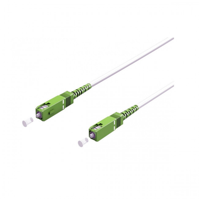 ΚΑΛΩΔΙΟ ΟΠΤΙΚΗΣ ΙΝΑΣ SC-APC , SM, OS2, 9/125µm 20m ΛΕΥΚΟ