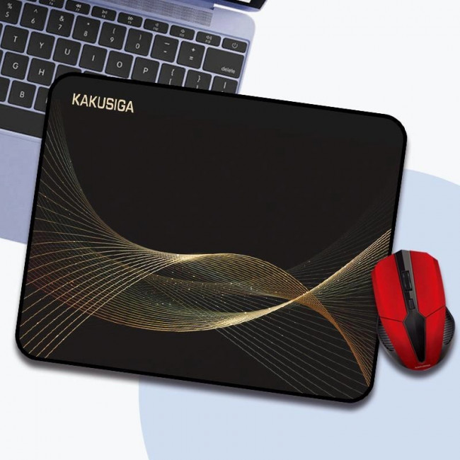 MOUSE PAD 26x21x0.2cm ΜΑΥΡΟ KAKUSIGA KSC-1162