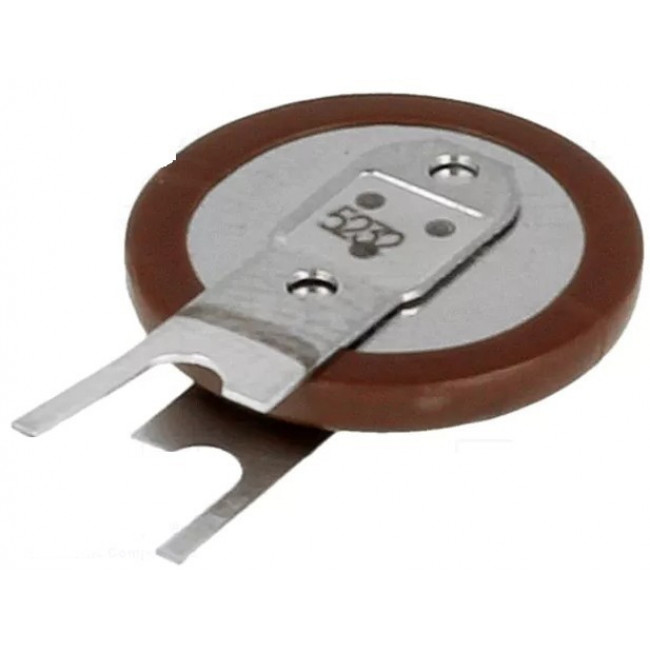 VL1220 ΜΠΑΤΑΡΙΑ ΛΙΘΙΟΥ ΜΝΗΜΗΣ ΕΠΑΝΑΦΟΡΤΙΖΟΜΕΝΗ 2p 3V 7mAh 2PIN