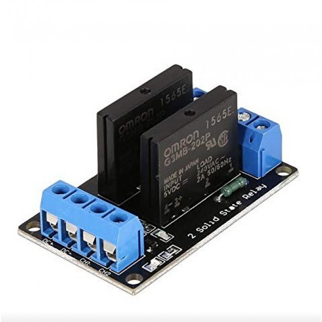 ΡΕΛΕ MODULE SSR 5V 2 ΚΑΝΑΛΙ 2A