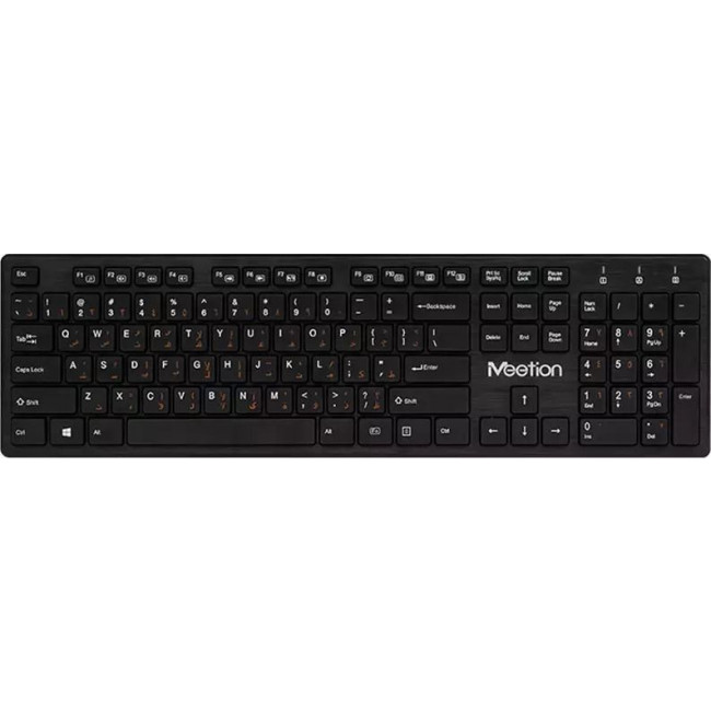 MT-WK841 ΑΣΥΡΜΑΤΟ ΠΛΗΚΤΡΟΛΟΓΙΟ ΜΑΥΡΟ MEETION