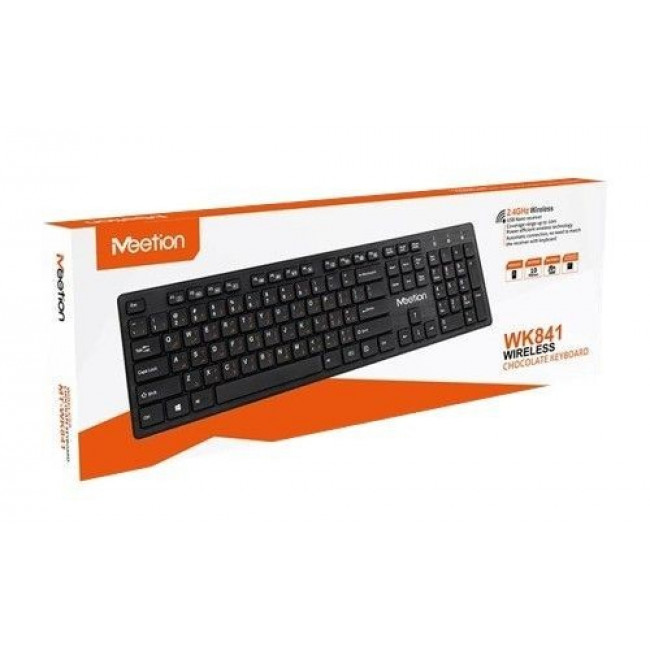 MT-WK841 ΑΣΥΡΜΑΤΟ ΠΛΗΚΤΡΟΛΟΓΙΟ ΜΑΥΡΟ MEETION