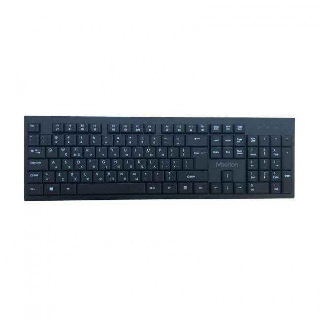 MT-C4120 LITTLE ΑΣΥΡΜΑΤΟ ΣΕΤ ΠΛΗΚΤΡΟΛΟΓΙΟ ΚΑΙ ΠΟΝΤΙΚΙ ΜΑΥΡΟ MEETION