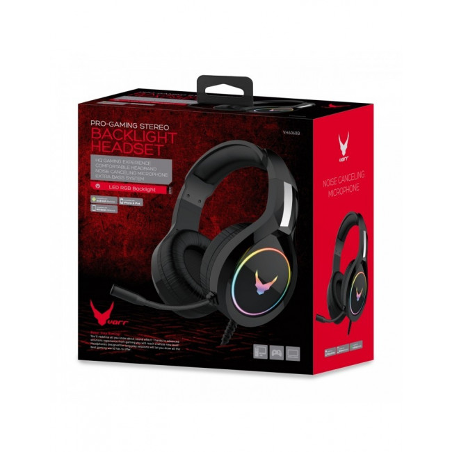VH6060B VARR ΑΚΟΥΣΤΙΚΑ GAMING ΜΕ ΜΙΚΡΟΦΩΝΟ